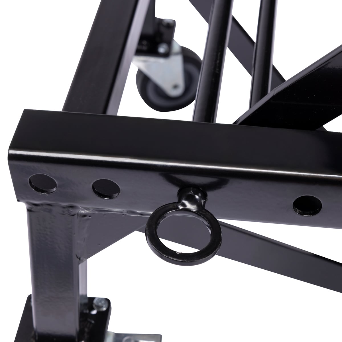 SGS 135Kg Hydraulic Scissor Motorcycle Lift with Wheels